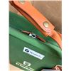 Image 4 : Tenalach Night & Day Frisjam game set packed in a green canvas carrying case with brown leatherette 