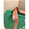 Image 5 : Tenalach Night & Day Frisjam game set packed in a green canvas carrying case with brown leatherette 