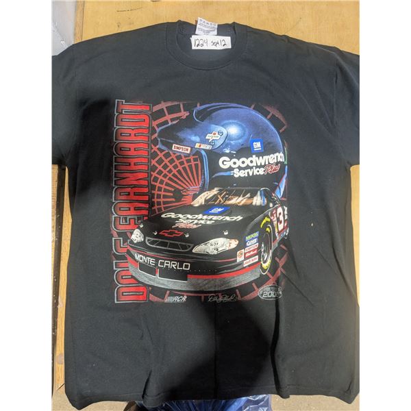 2000 Dale Earnhardt Helmet Nascar T-Shirt, Size XL