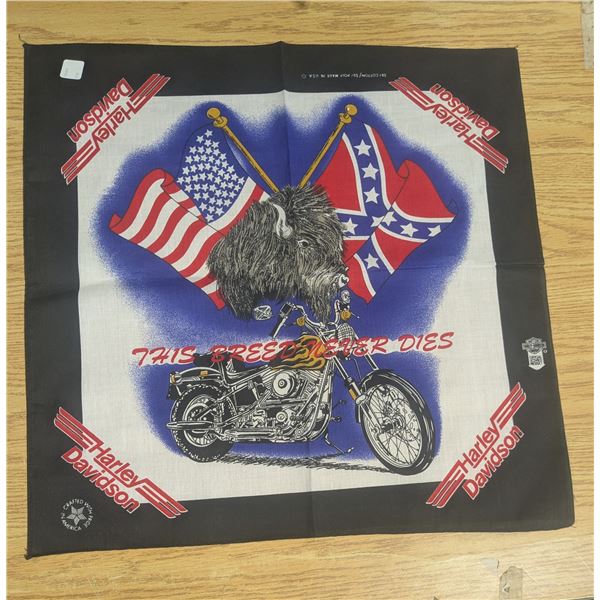 90’s Harley Davidson NOS Buffalo Bandana