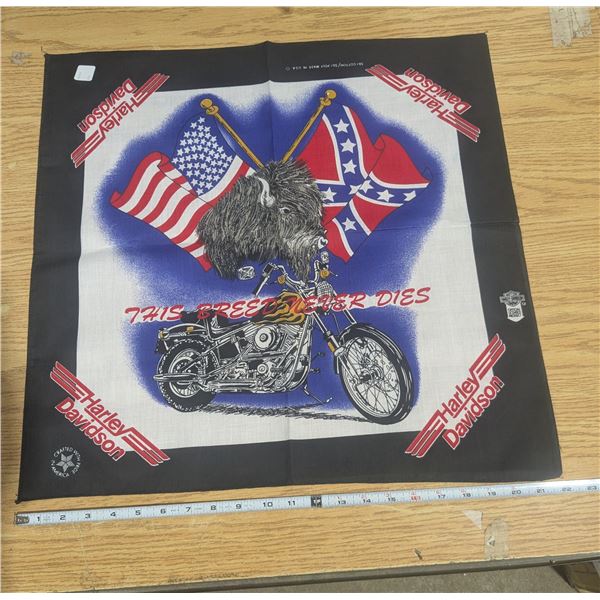 90’s Harley Davidson NOS Buffalo Bandana