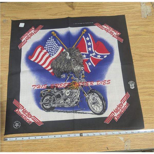 90’s Harley Davidson NOS Buffalo Bandana