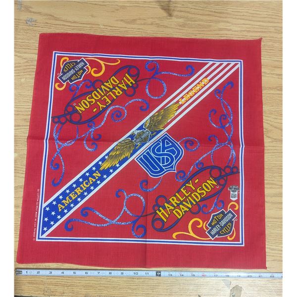 90’s Harley Davidson NOS Red Bandana