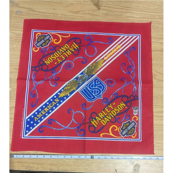 90’s Harley Davidson NOS Red Bandana