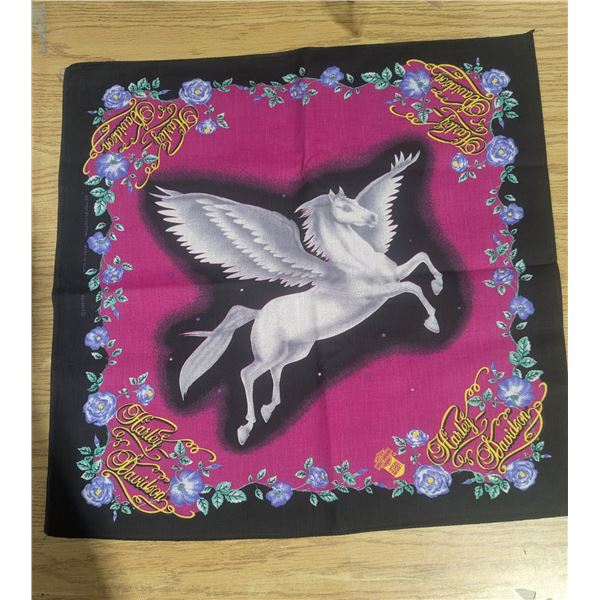 90’s Harley Davidson NOS Pink Pegasus Bandana