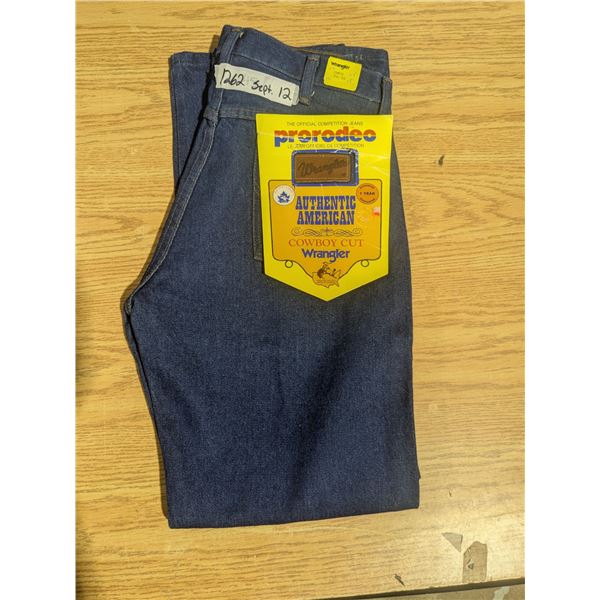 90’s NOS Wrangler Denim Jeans, Size 30x30