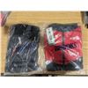 Image 1 : NOS Sealed Brooks Windbreaker Jacket & Pants, Red on Black – Size SM