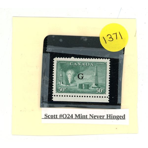 Scott #O24 Mint Never Hinged.