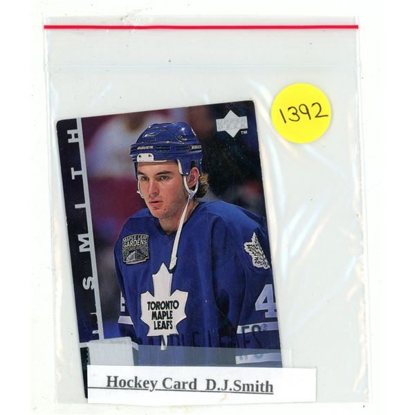 Hockey Card D.J. Smith.