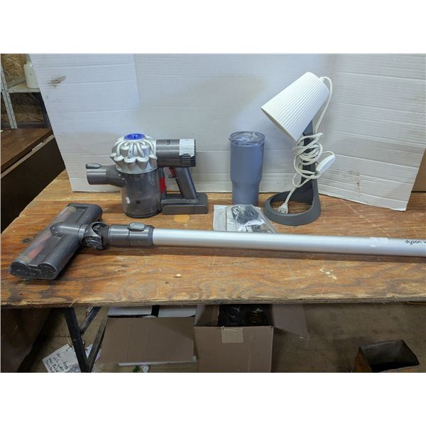 Dyson Stick Vacuum, Lamp, etc.