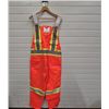 Image 1 : Futura Workwear high-visibility orange workwear garment. Size M (New) (Length 62")