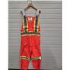Image 1 : Futura Workwear high-visibility orange workwear garment. Size M (New) (Length 62")