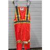 Image 1 : Futura Workwear high-visibility orange workwear garment. Size L (New) (Length 62")
