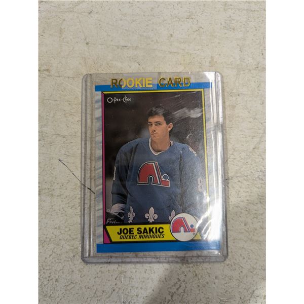 1989-90 OPC Joe Sakic Rookie Card #113