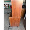 Image 10 : Large Solid 2 Pieces Wood China Cabinet. (Total Height 76 Inch, Length 81 Inch, Breadth 18 Inch)