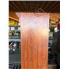 Image 11 : Large Solid 2 Pieces Wood China Cabinet. (Total Height 76 Inch, Length 81 Inch, Breadth 18 Inch)