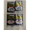 Image 1 : (4) Sealed Packs Fleer '91 NFL Trading Cards (Brett Favre Rookie Year)