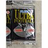 Image 2 : (4) Sealed Packs Fleer '91 NFL Trading Cards (Brett Favre Rookie Year)