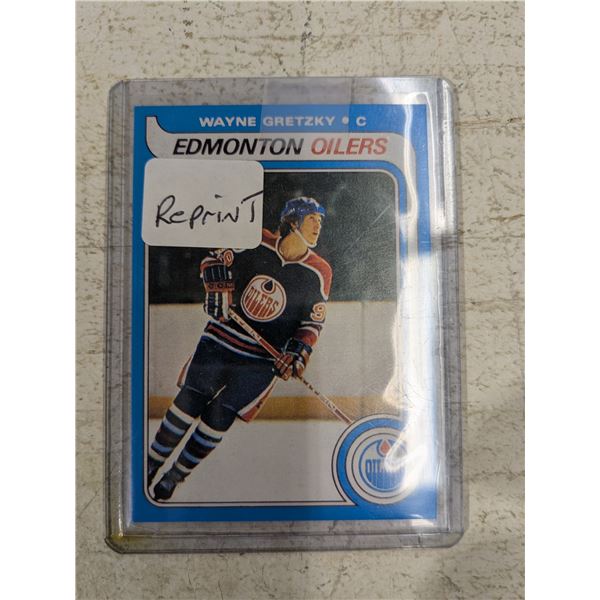 Gretzky Hocky Card Reprint