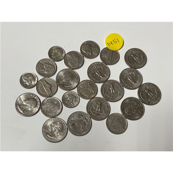 Lot of Assorted U.S.A Coins.