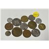 Image 1 : Lot of Assorted Foreign Coins/Tokens.