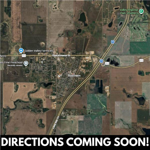 ITEMS LOCATED JUST OUTSIDE OF ROSTHERN, DIRECTIONS COMING SOON
