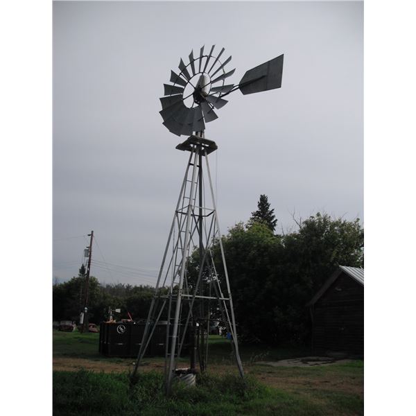 Windmill with pumpjack - buyer responsible for teardown and loading