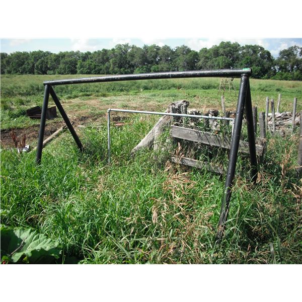 steel frame - approx 5ft high