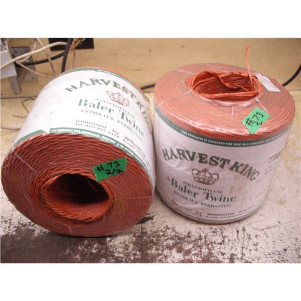 2x 7200ft rolls of baler twine