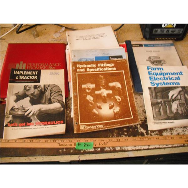 Assorted Service Manuals - International Harvester (IH), Cessna, New Holland, etc.