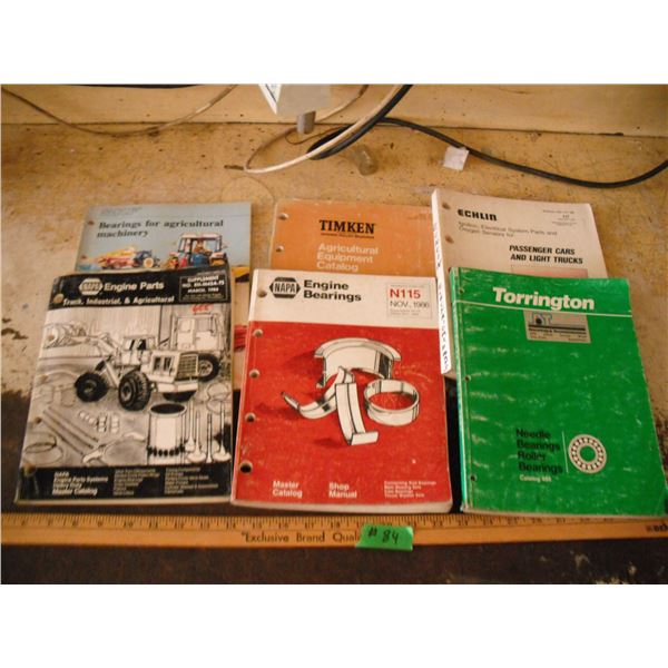Assorted Manuals - Napa, SKF, etc.