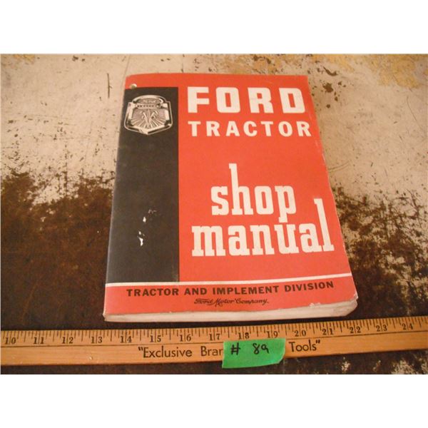 Ford Tractor service manual