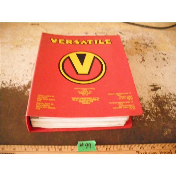 Versatile TR96 combine manual