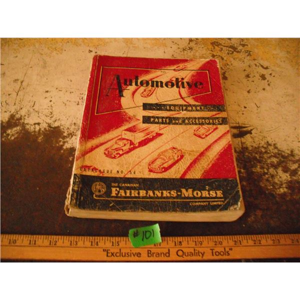 Fairbanks-Morse Automotive Equipment Catalogue No. 54