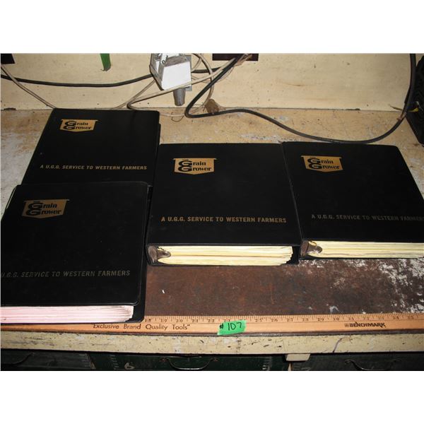 4x UGG farmers encyclopedias - farming, cultivating, livestock, farm engineering