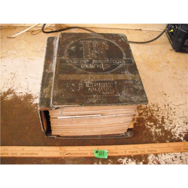 I&T Allis-Chalmers shop manual set