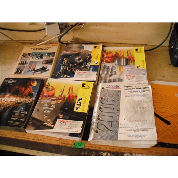 lot of parts catalogues