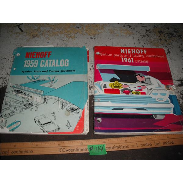 2 Niehoff catalog - 1959 & 1961