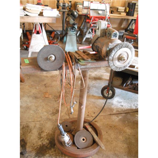 benchgrinder with stand