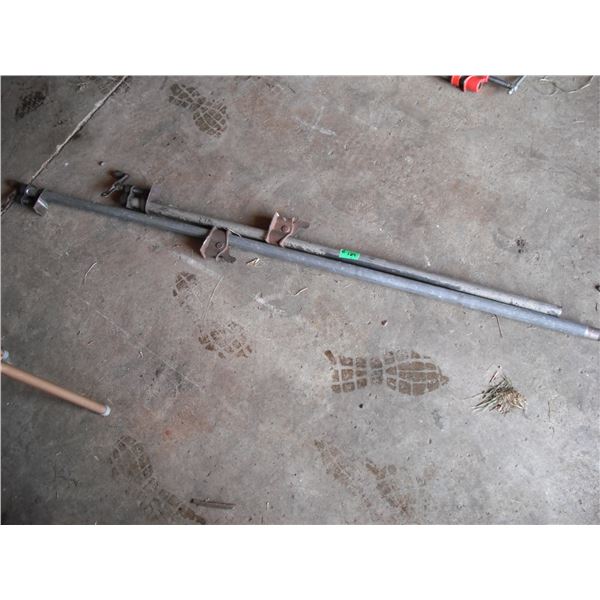 2 pipe clamps - 3.5ft & 5ft