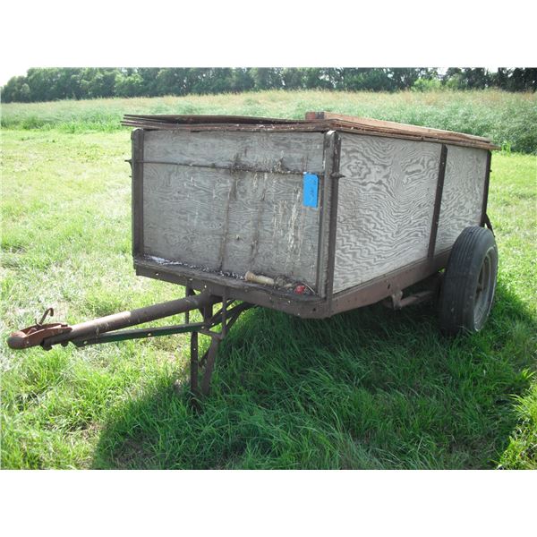 92"x40" utility trailer w/ 75-100 of screenings