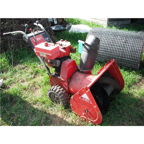 Toro 7HP 24" snowblower - has compression, as-is