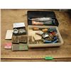 Image 1 : gun cleaning kit, brass, shells, etc.