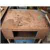 Image 2 : metal work table with casters and storage - 30"x24"x36"H