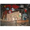 Image 1 : pallet of lag bolts, saw blades, electrical, pump piece, etc.