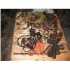 Image 1 : Tiger 1 ton chain hoist, block & tackle, cistom large sockets, etc.
