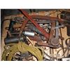 Image 4 : Tiger 1 ton chain hoist, block & tackle, cistom large sockets, etc.