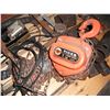 Image 6 : Tiger 1 ton chain hoist, block & tackle, cistom large sockets, etc.