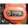 Image 8 : Tiger 1 ton chain hoist, block & tackle, cistom large sockets, etc.