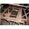 Image 6 : steel table saw set up - no saw, 39"x26"x32"H